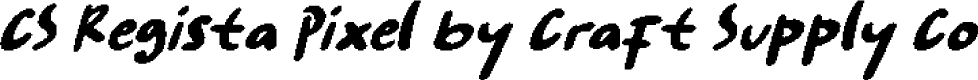 CS Regista Pixel Regular Demo