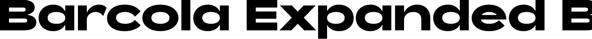 Barcola Expanded Bold