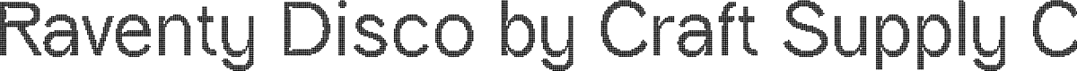 RaventyDisco-Regular Demo