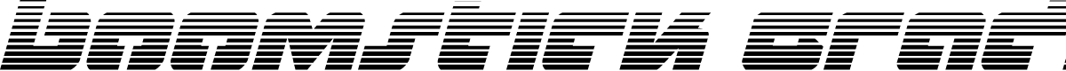 Boomstick Gradient Italic