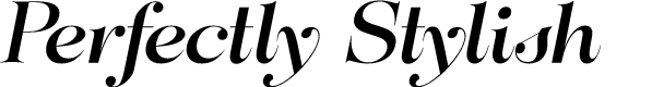 Perfectly Stylish  Personal Use Only Italic