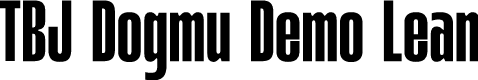 TBJ Dogmu Demo Lean