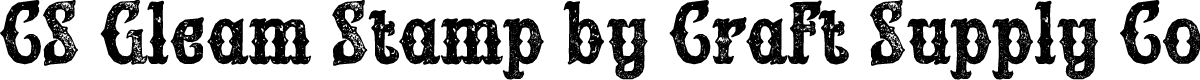 CS Gleam Stamp Regular Demo