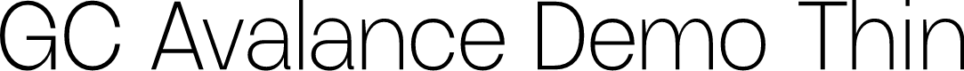 GC Avalance Demo Thin