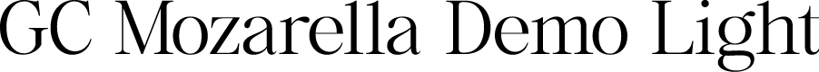 GC Mozarella Demo Light