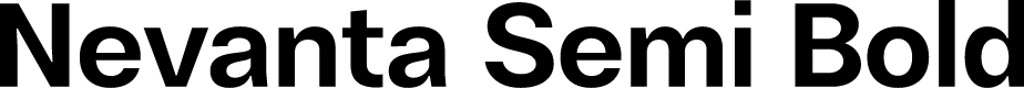 Nevanta Semi Bold