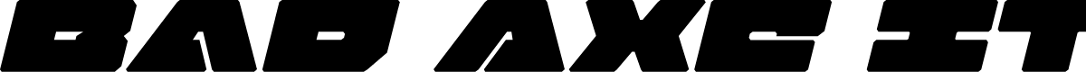 Bad Axe Italic