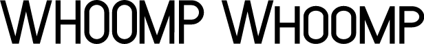 WhoompDEMO-Regular