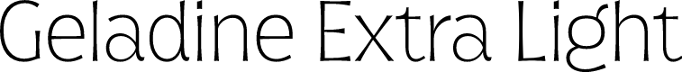 Geladine Extra Light