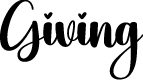 Giving