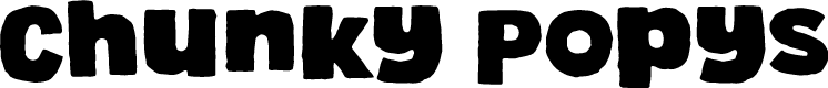 Chunky Popys
