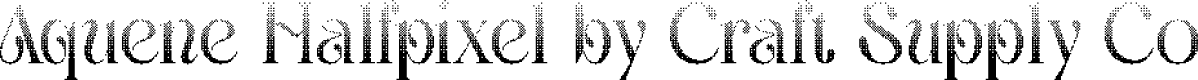 Aquene Halfpixel Top Demo