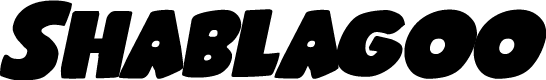 Shablagoo Expanded Italic