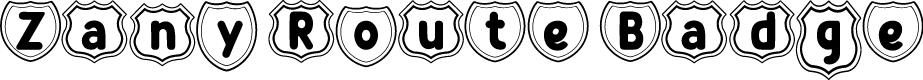 Zany Route Badge