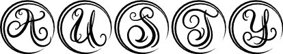Austy Monogram