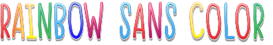 Rainbow Sans Color