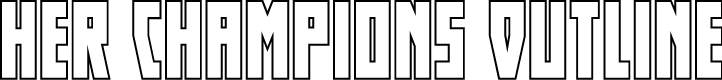 Her Champions Outline