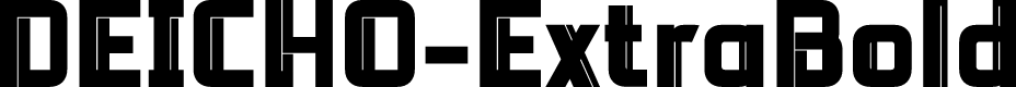 DEICHO-ExtraBold