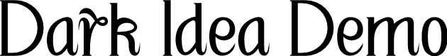 Dark Idea Demo