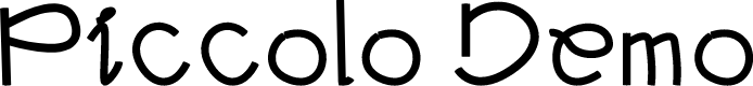 Piccolo Demo