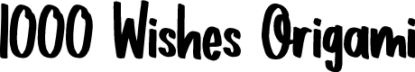 1000 Wishes Origami