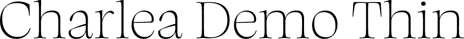 Charlea Demo Thin