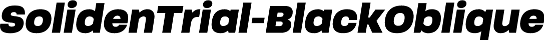 SolidenTrial-BlackOblique