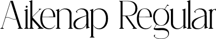 Aikenap Regular