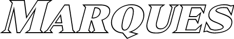 MarquesFree-OutlineItalic