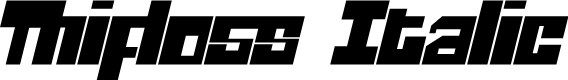 Thifloss Italic