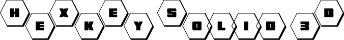 HeXkEy Solid 3D