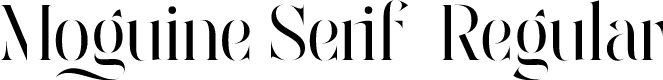 Moguine Serif PERSONAL USE Regular