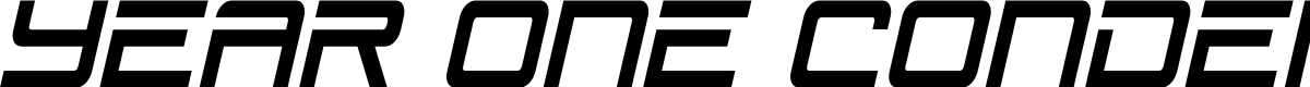 Year One Condensed Italic