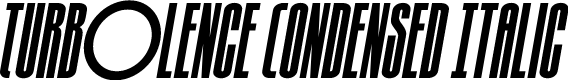 Turb0lence Condensed Italic