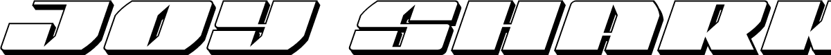 Joy Shark 3D Italic