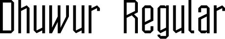 Dhuwur Regular