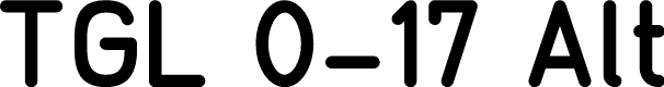 TGL 0-17 Alt