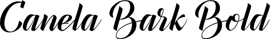 Canela Bark Bold PERSONAL USE