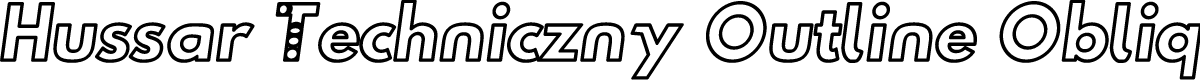 Hussar Techniczny Outline Oblique