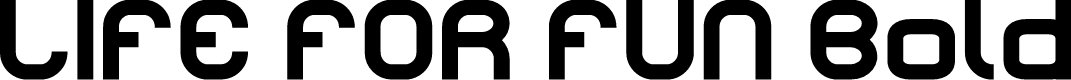 LIFE FOR FUN Bold