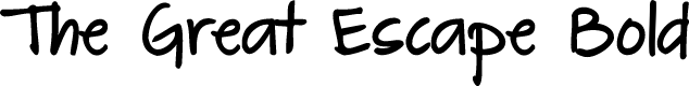 The Great Escape Bold