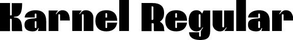Karnel Regular