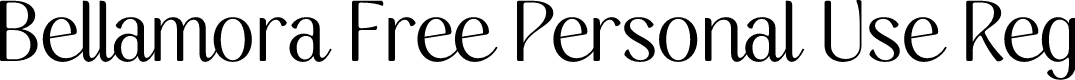 Bellamora Free Personal Use Reg