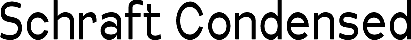 Schraft Condensed