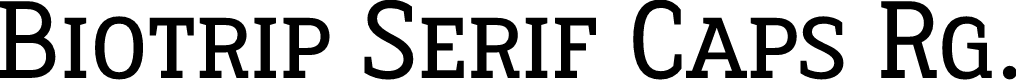 Biotrip Serif Caps Regular