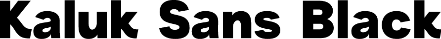 Kaluk Sans Demo Black