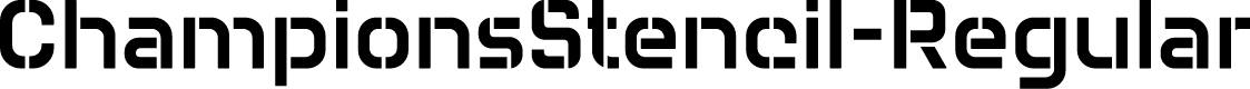 ChampionsStencil-Regular