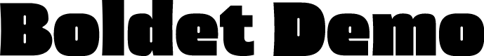 Boldet Demo