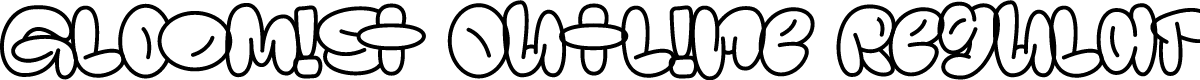 Gloomist Outline Regular