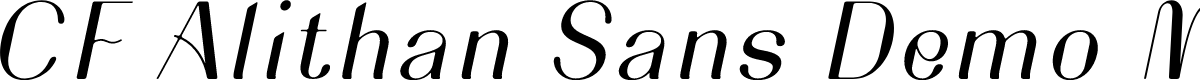 CF Alithan Sans Demo Med Ita